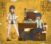 【壁画】修理２