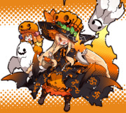 ハロウィンの魔女