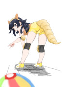 守りに定評のあるマジロ