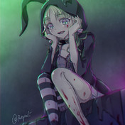 じっと見つめる君は堕天使 ニコニコ静画 イラスト