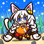 アホ毛が猫耳に見えたらしい