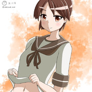 敷波　艦これワンドロ　181108