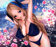 【朝ビキニ：朝風編】朝姫とわきぱいを…♡