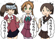 秋雲・敷波・龍驤「うりうり～♪」