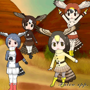ハヤブサ ニコニコ静画 イラスト