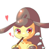 クチートとポッキーゲーム