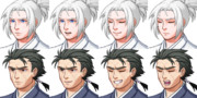 キャラ生成：侍顔グラ