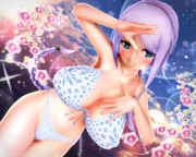 【朝ビキニ：海風編】ぱふぱふ致しましょう…♡