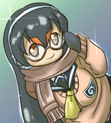 大学生スタイルのジェーン。