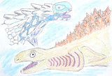 深海魚がモデルの怪獣たち