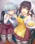 餌付けされる浜波さん