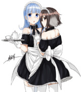 メイド初風＆時津風！！