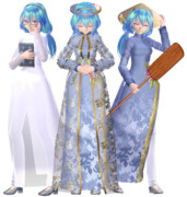 Tda式初音ミク+Outfit Ao Dai【モデル配布】