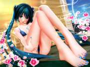 【今日のミクお姉さん】美脚を傍に…♡