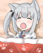 こたつ霞にゃん