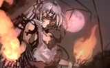 闘争を楽しむ妹紅