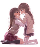 百合ちゅー姉妹