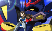 【モバジェネワールド】奈緒+ガンダムアクエリアス