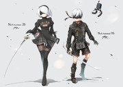 9s ニコニコ静画 イラスト
