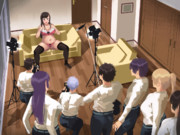 撮影中