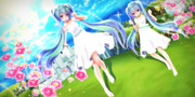 ミクと一緒に うきうきしちゃおっ♡