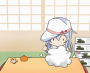 おこたでプラモ作るヴェールヌイ