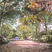 風景 紅葉 ニコニコ静画 イラスト