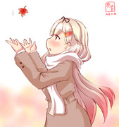 わんどろ落ち葉夕立