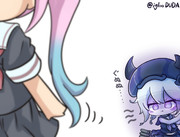 ワルサメちゃん嫉妬中…