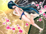 【今日のミクお姉さん】足裏を上げて…♡