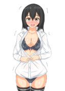 着替えを覗かれたあきつ丸