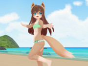 【MMDモデル配布】ケモロリモデル【メスケモ】