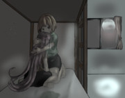 朧月夜を照らす