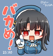 LINEスタンプ風高雄さん