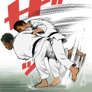 柔道 ニコニコ静画 イラスト