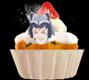 けえきのなかからぼわっと