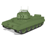 【MMD陸軍】 対空戦車クルセーダーAA2_1.0