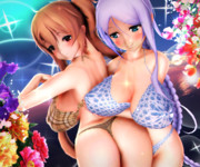 【朝ビキニ】ぱいちち乗せちゃう…♡