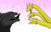 キングギドラ ニコニコ静画 イラスト