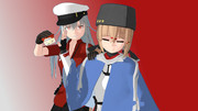 ガングートとタシュケント【MMDモデル配布あり】