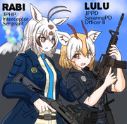 トムソンガゼル＆アラビアオリックス