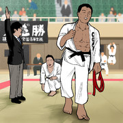柔道 ニコニコ静画 イラスト