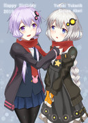 ハッピーバースデーゆかりんあかりん！