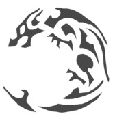 仮面ライダーウィザード肩アーマー模様