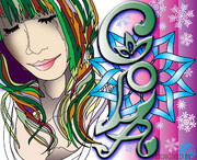 ペジェ曲線練習がてら描いてみた。その３