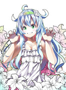 冬コミのクリアファイルの響さん。