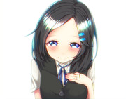 上目遣い黒潮ちゃん