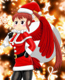 サンタコスの古椿