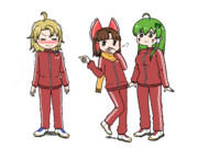 間違えてお姉ちゃんの体操着を持ってきてしまったRIくん