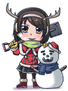 クリスマス谷風